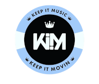 the logo for keep it music keep it moving